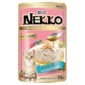 nekko gravy tuna topping shrimp 70gm sbpetshop