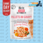 Brit Care Cat Pouch TENDER TURKEY & SAVORY SALMON in Gravy
