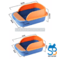 High Rimmed Litter Box